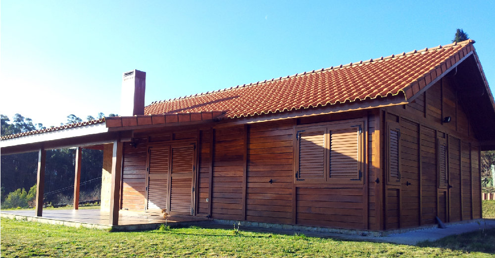 Como se contruye una casa de madera