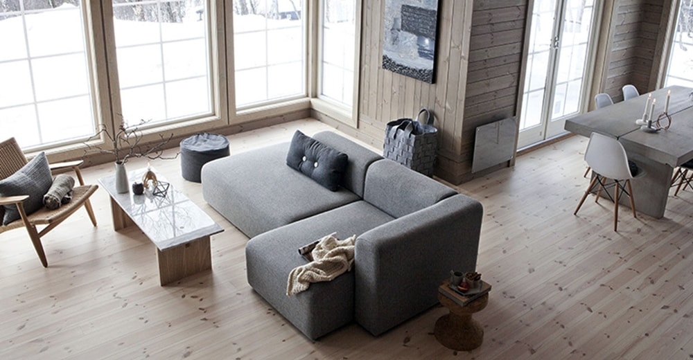 Las casas de madera también son para el invierno